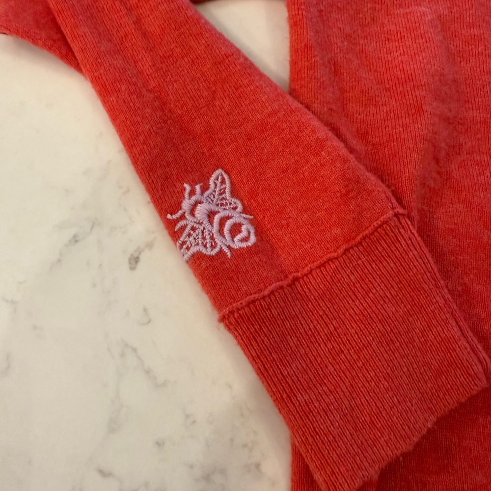 Sundance Red Floral Heart Sweater - Picture 5 of 6